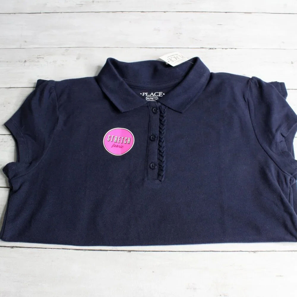 Girl's Pleated Skort Skirt Polo Shirts Youth Size 14 School Uniform Lot